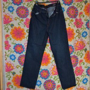 Gloria Vanderbilt Blue Denim Jeans Pants Trousers Size 14 Amanda